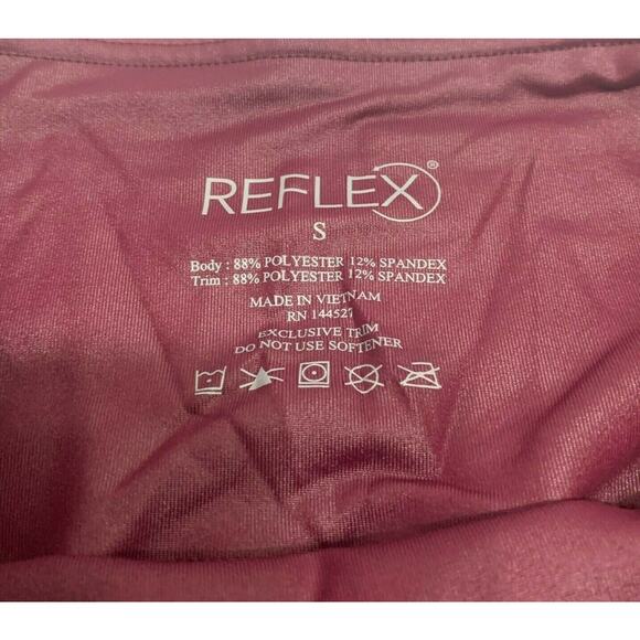 NEW 90 Degree by Reflex Women Waistband Capri Legging Size S Cherry Great Gift - Picture 6 of 10